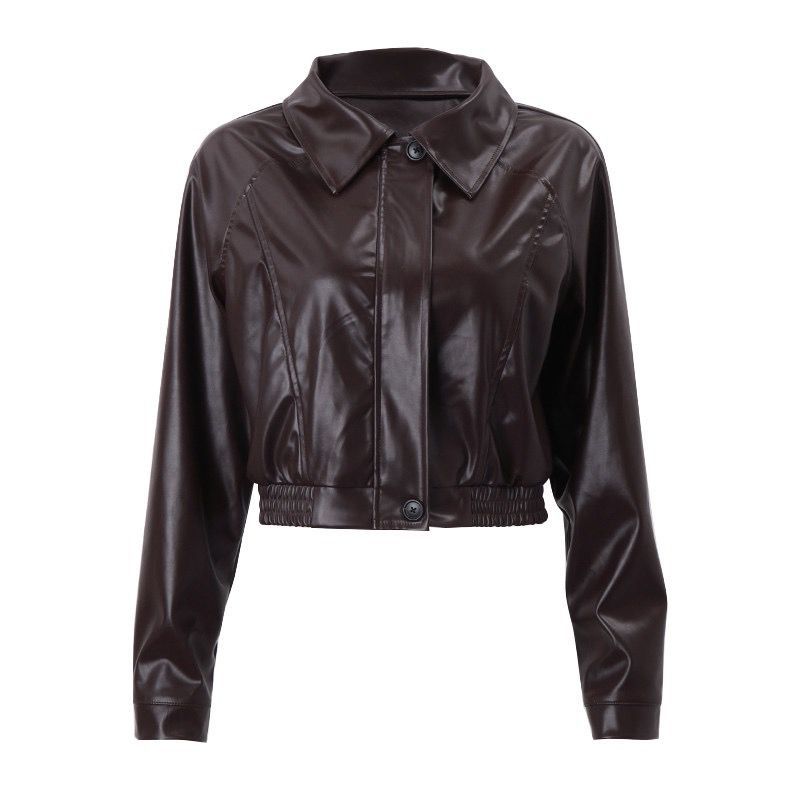 New Maillard Women's Motorcycle Clothing Cardigan Casual Jacket