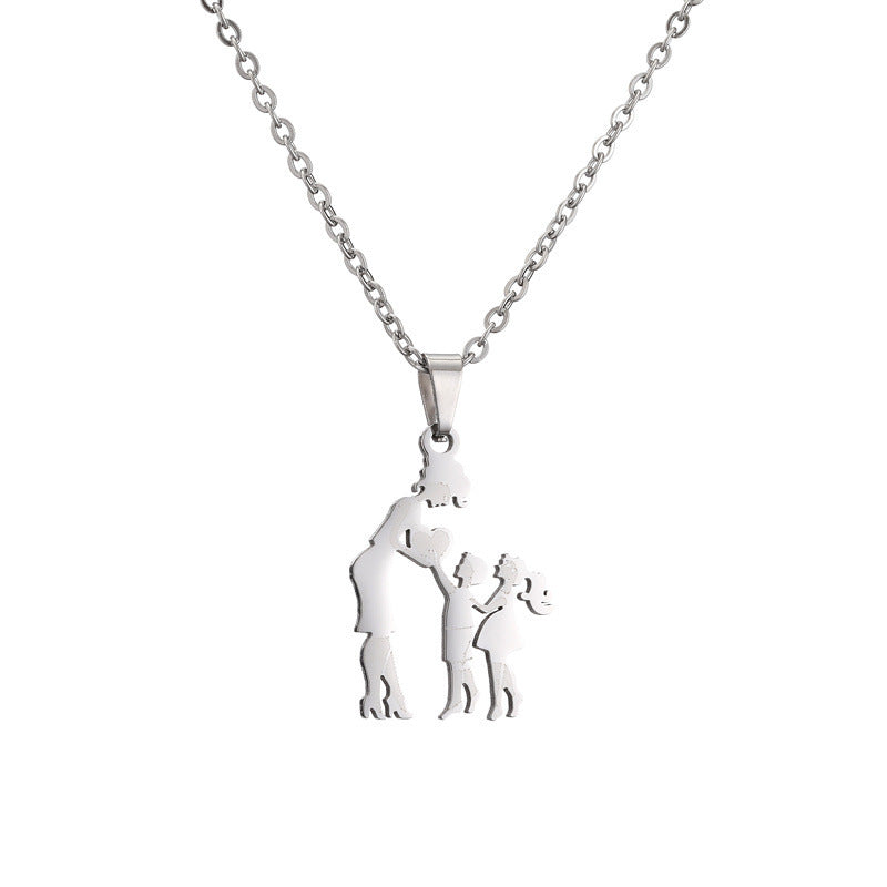 DIY Mother-Daughter Pendant Necklace for Mother's Day
