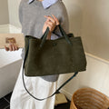 Womens Retro Stylish Simple Casual Crossbody Bag