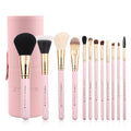 Zoreya 12-Piece Colorful Makeup Brush Set