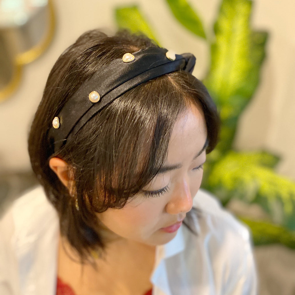 Liz Heart Embellished Headband