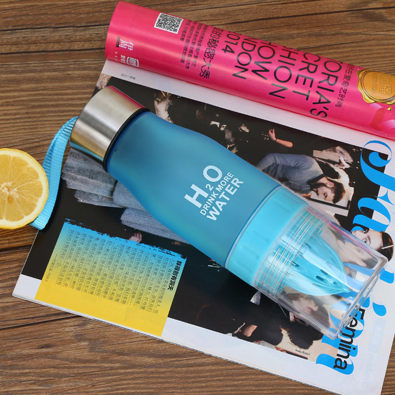 Sports Plastic Lemon Water Bottle