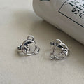 S925 Silver Hollow-out Earrings