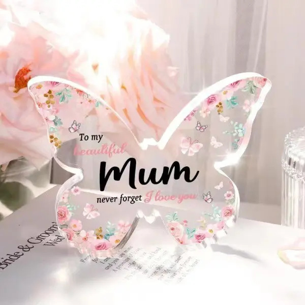 Butterfly Acrylic Keepsake – Mother’s Day Gift