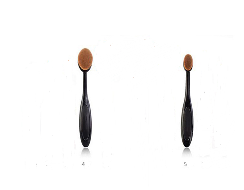 Toothbrush-Shaped Makeup Brush Set