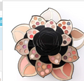 Multifunctional Makeup Full Set with Black Floral Palette