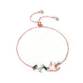 S925 Sterling Silver Rose Gold Bracelet
