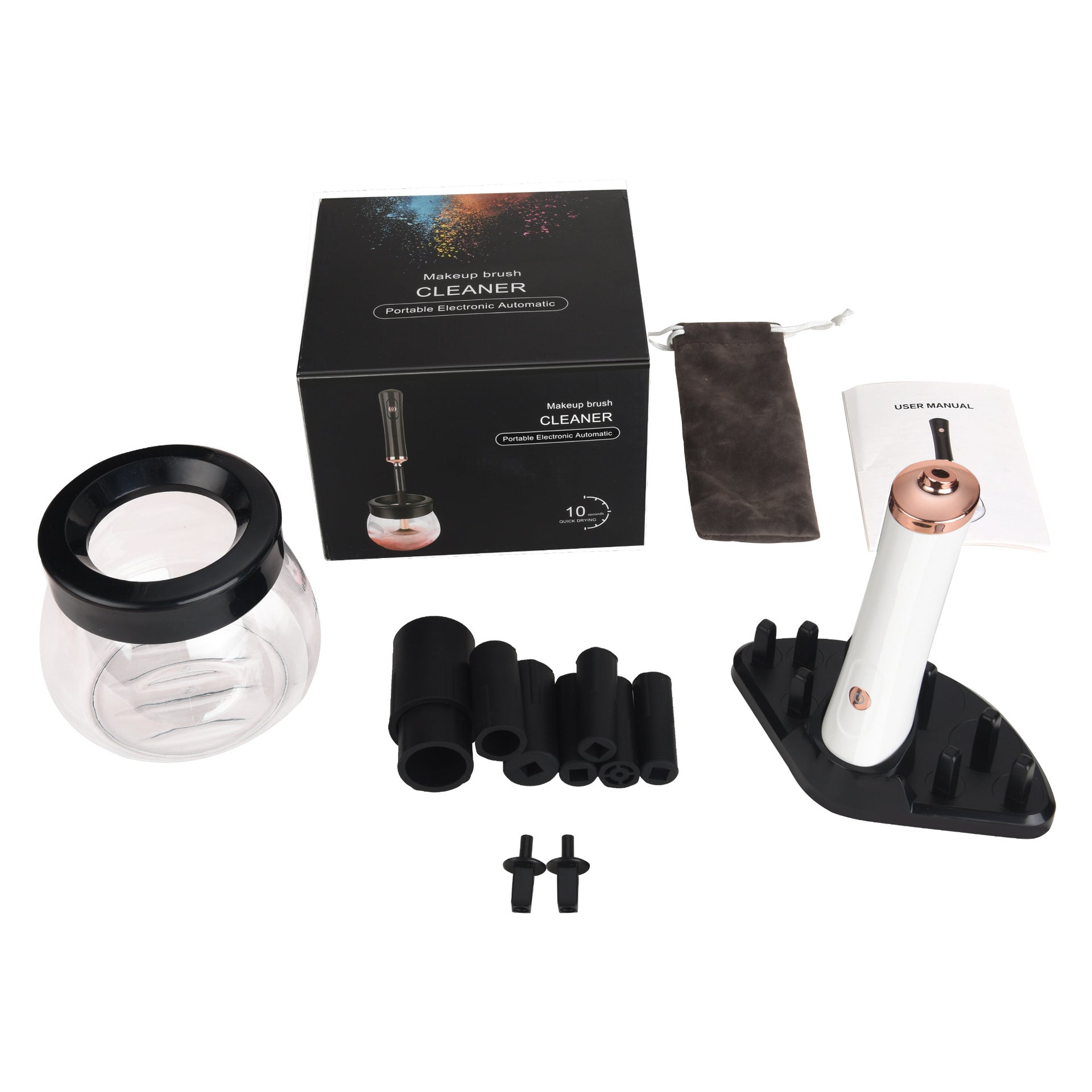 Electric Makeup Brush Cleaner and Washer Device
