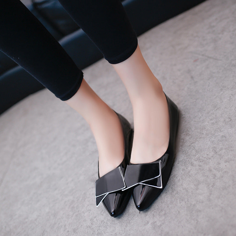 Bowknot Korean Style Flat Shoes for Women