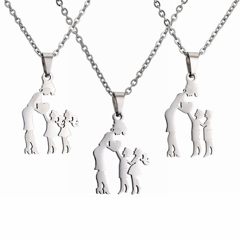 DIY Mother-Daughter Pendant Necklace for Mother's Day