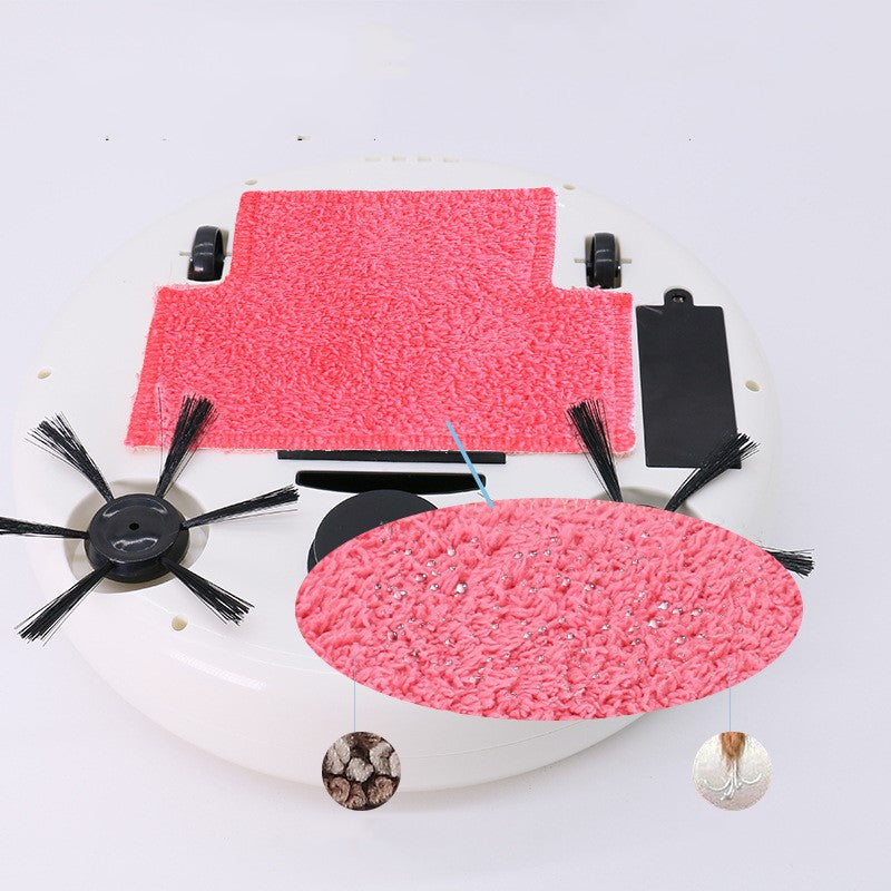 Smart Vacuum Cleaner with Mopping and Brush Function