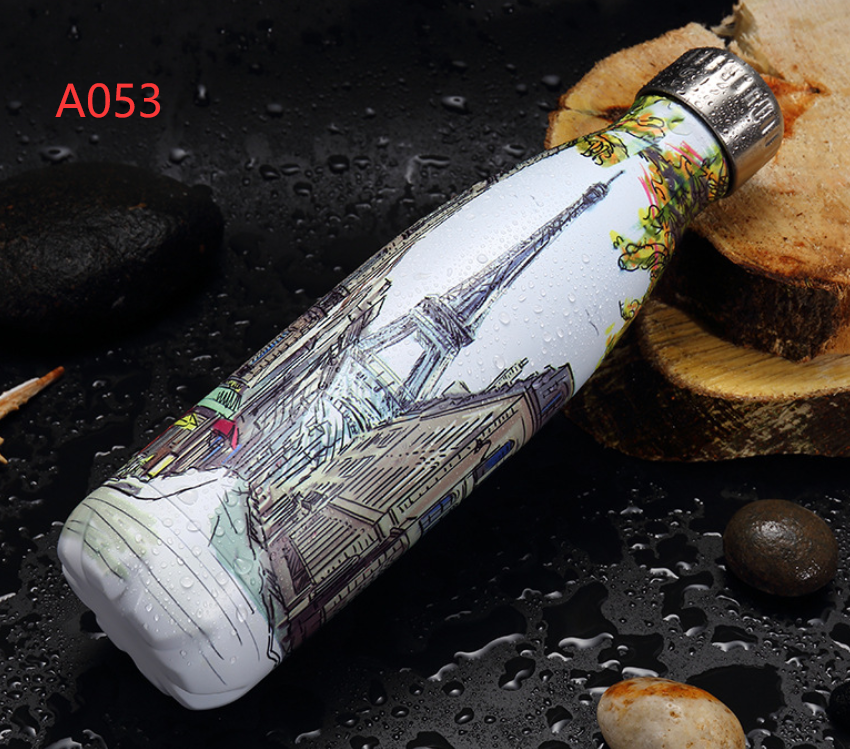 Portable 304 Stainless Steel Insulated Water Bottle