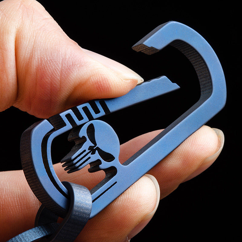 Titanium Alloy Keychain Fashionable Men's Pendant