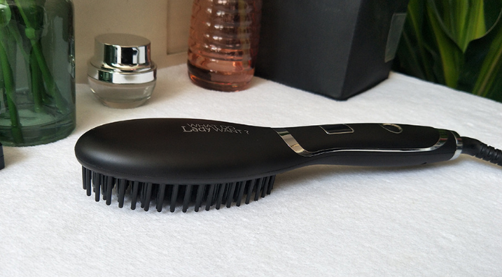 New LED Ionic Electric Hair Straightening Brush