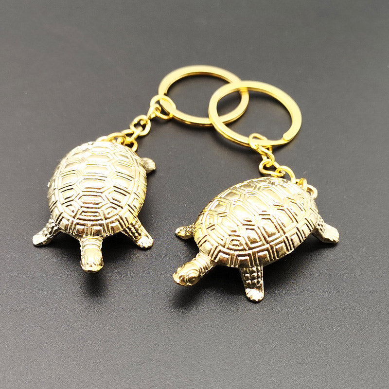 Little golden turtle mobile phone pendant
