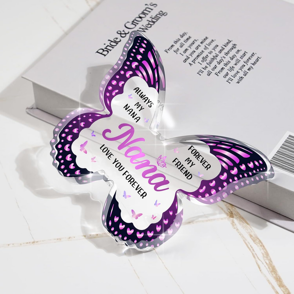 Butterfly Acrylic Keepsake – Mother’s Day Gift