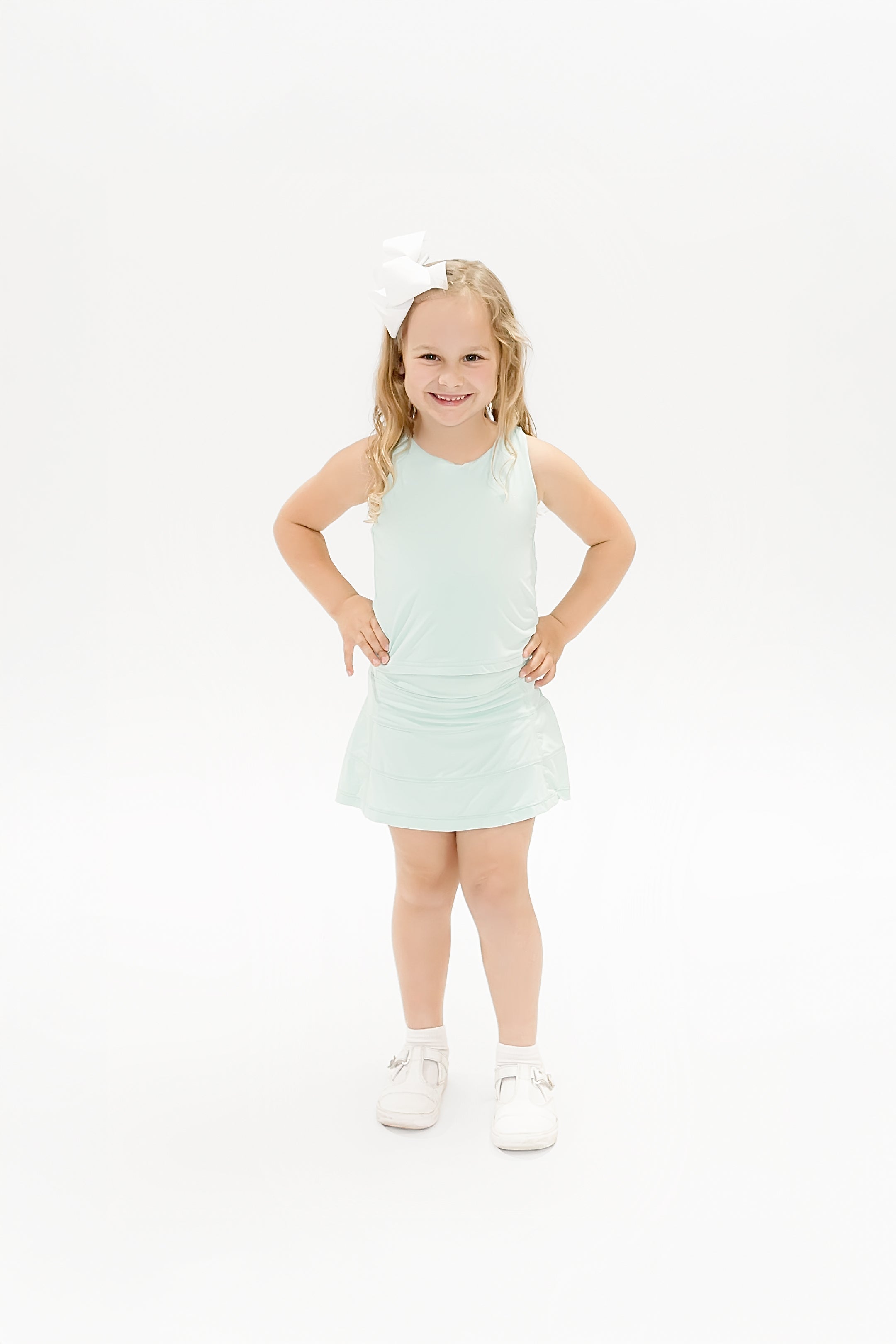 Teal Razorback Top