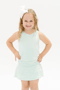 Teal Razorback Top
