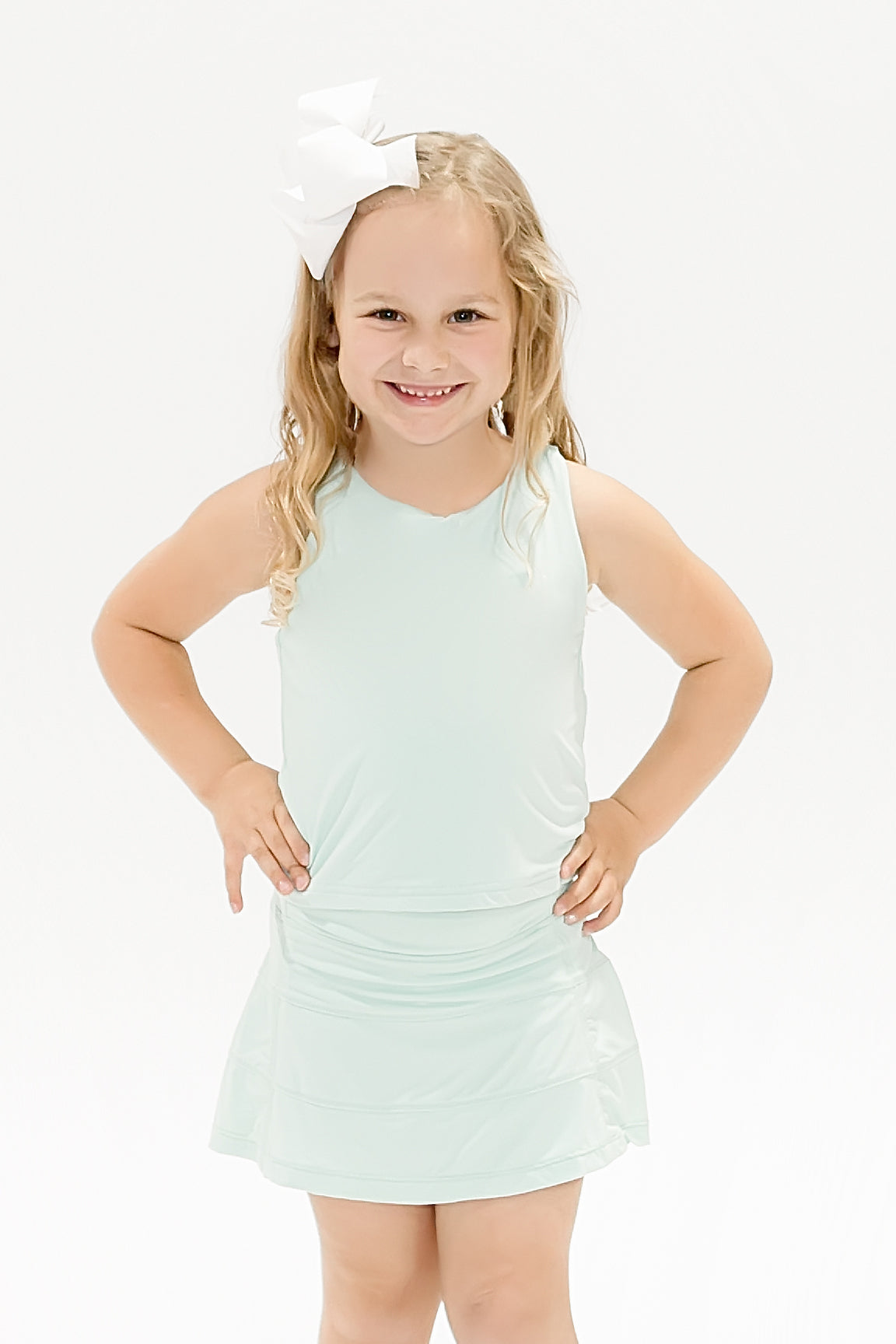 Teal Razorback Top