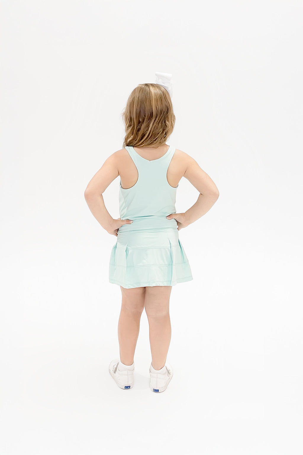 Teal Razorback Top