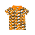 Orange Camo Polo