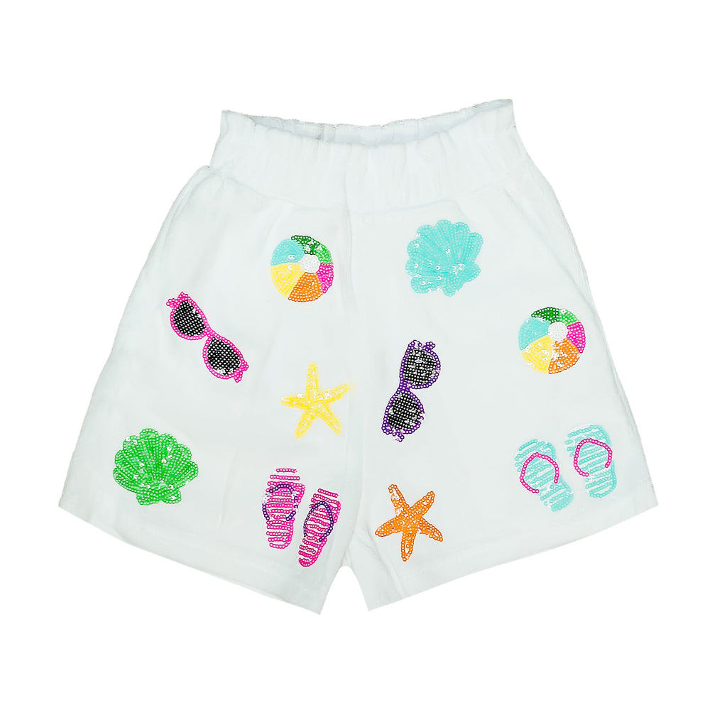 Beach Terry Cloth White Bottom