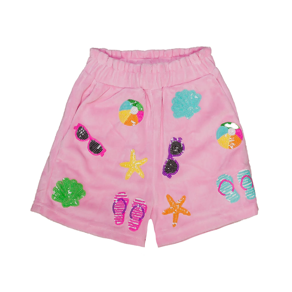 Light Pink Beach Terry Cloth Bottom