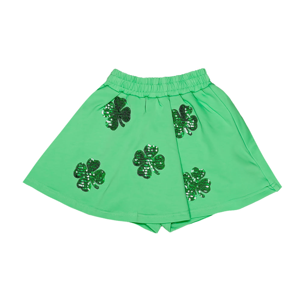 Green Clover Skort