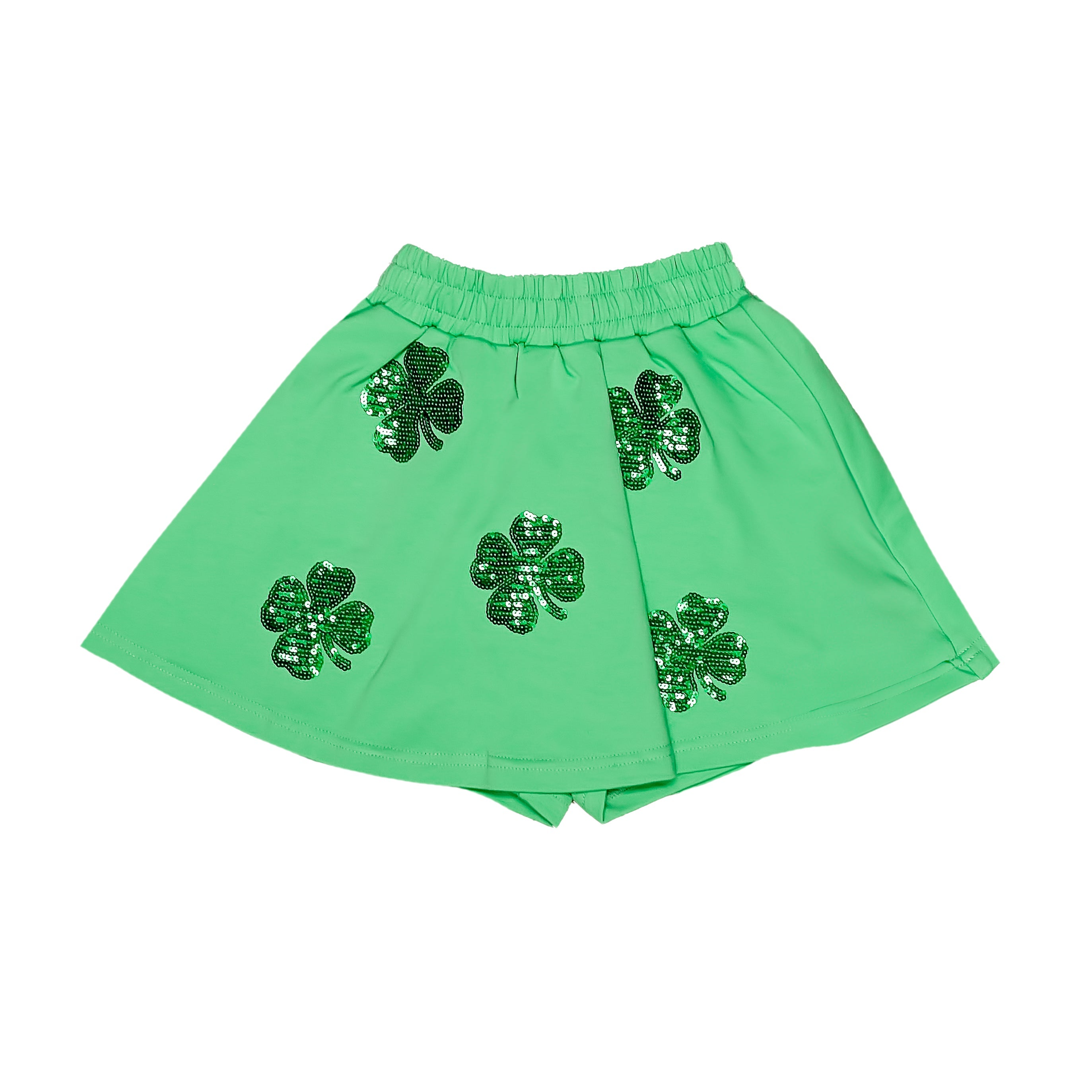 Green Clover Skort
