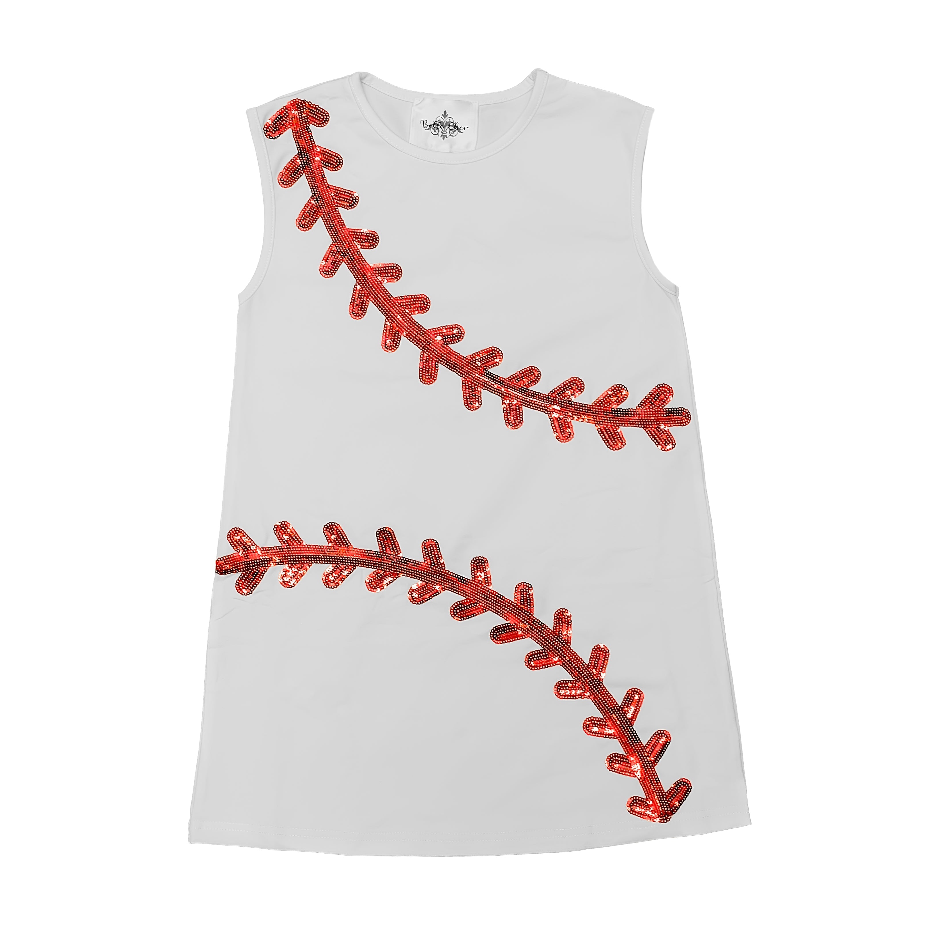 Baseball White  Dress