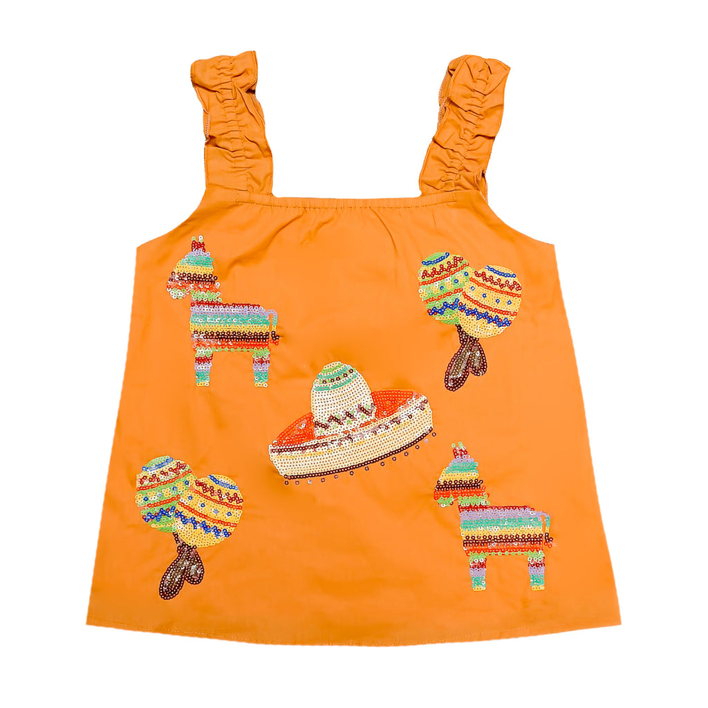 Fiesta Party Sleeveless Top
