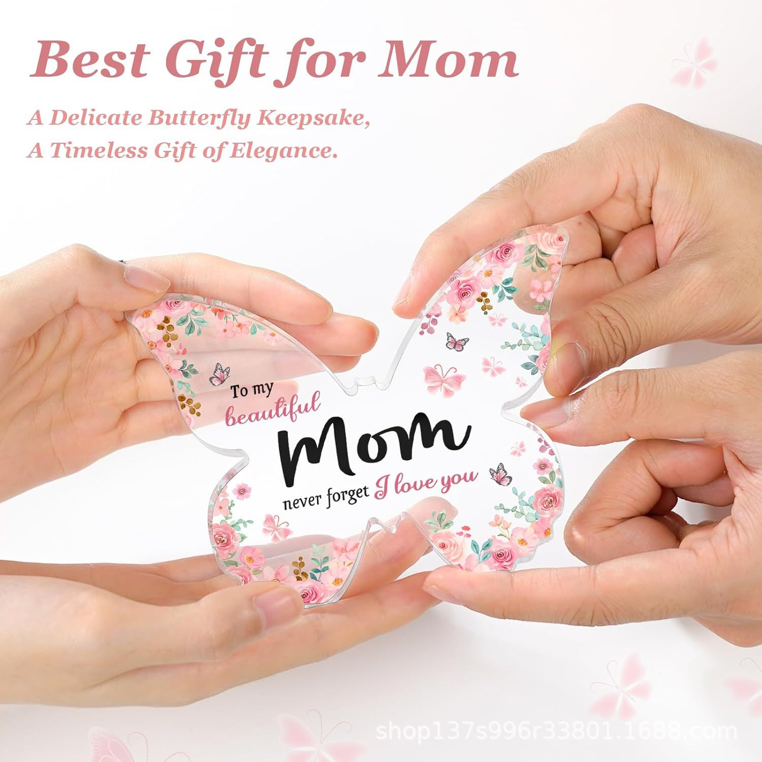 Acrylic Butterfly Mother's Day Gift