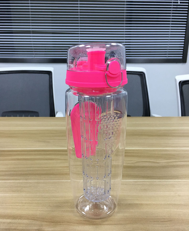 Tritan Sports Water Bottle with Fruit Tea Infuser