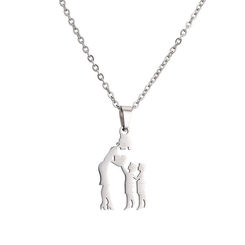 DIY Mother-Daughter Pendant Necklace for Mother's Day