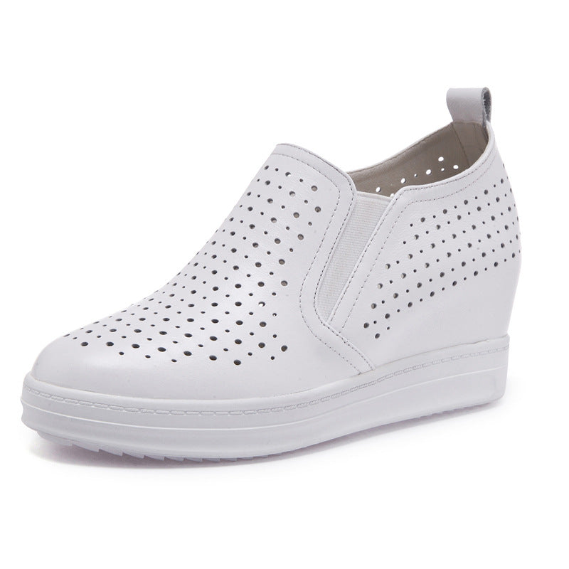 Elevated Slip-On Women's Thick Sole Shoes