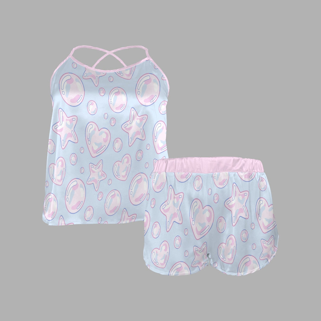 Kawaii Bubbles Soft Back Pajamas