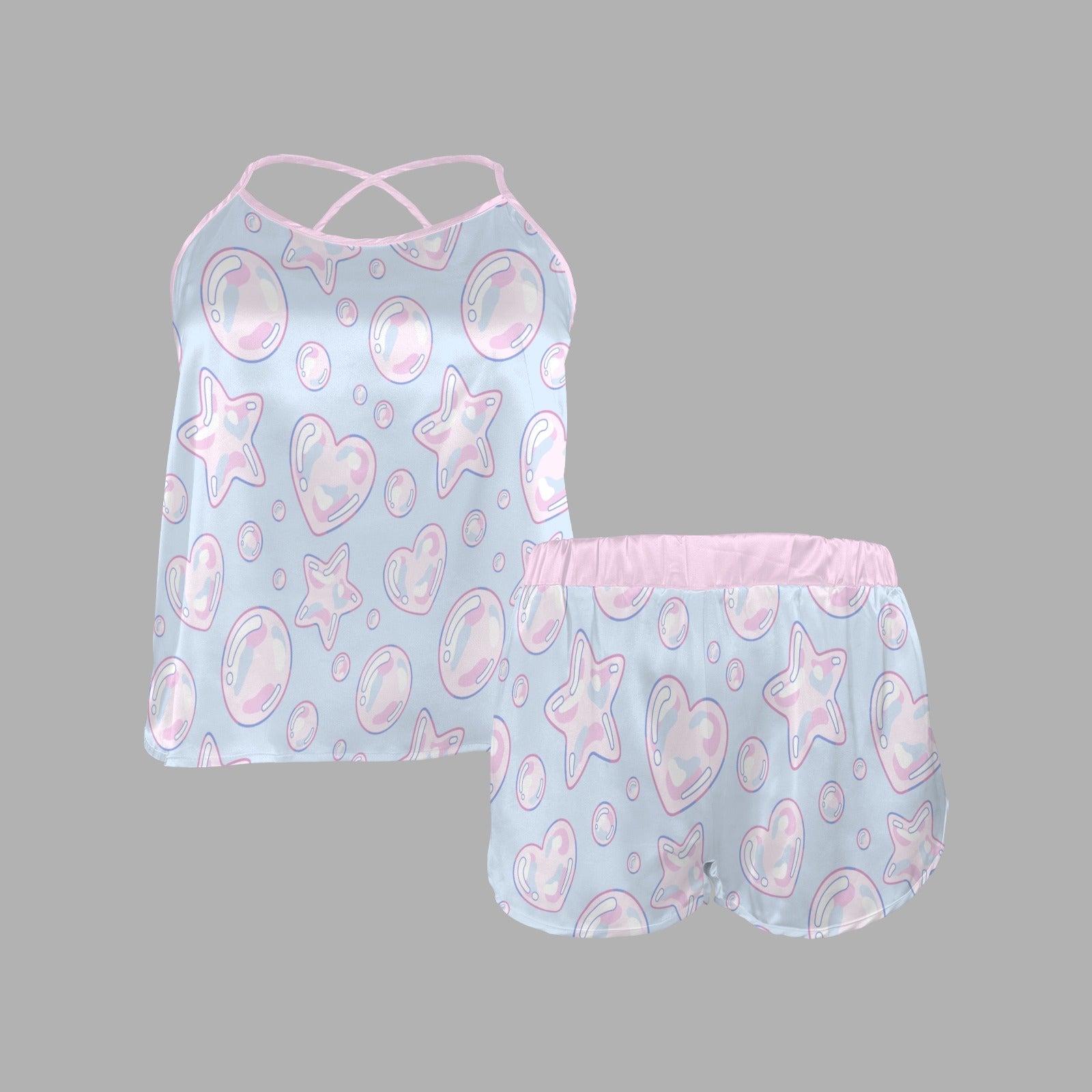 Kawaii Bubbles Soft Back Pajamas
