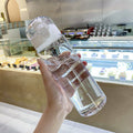 Portable Leakproof Water Bottle with Straw (1pc)