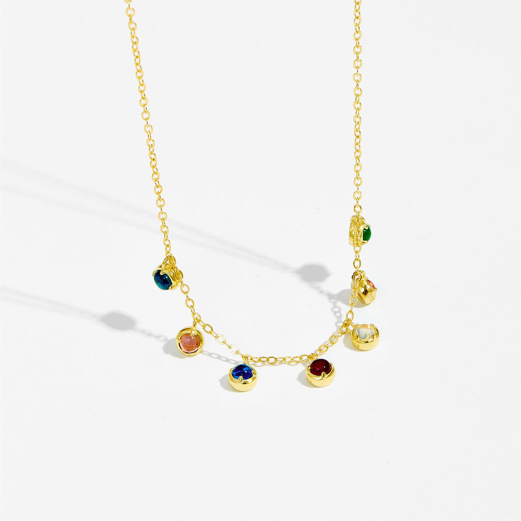 S925 Sterling Silver Necklace Women's Diamond