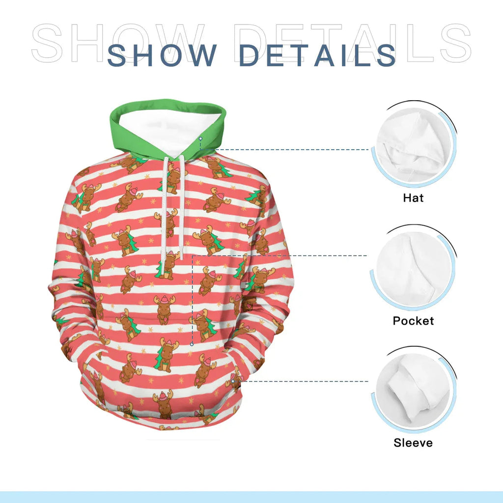 Merry Moose Hoodie Play Set
