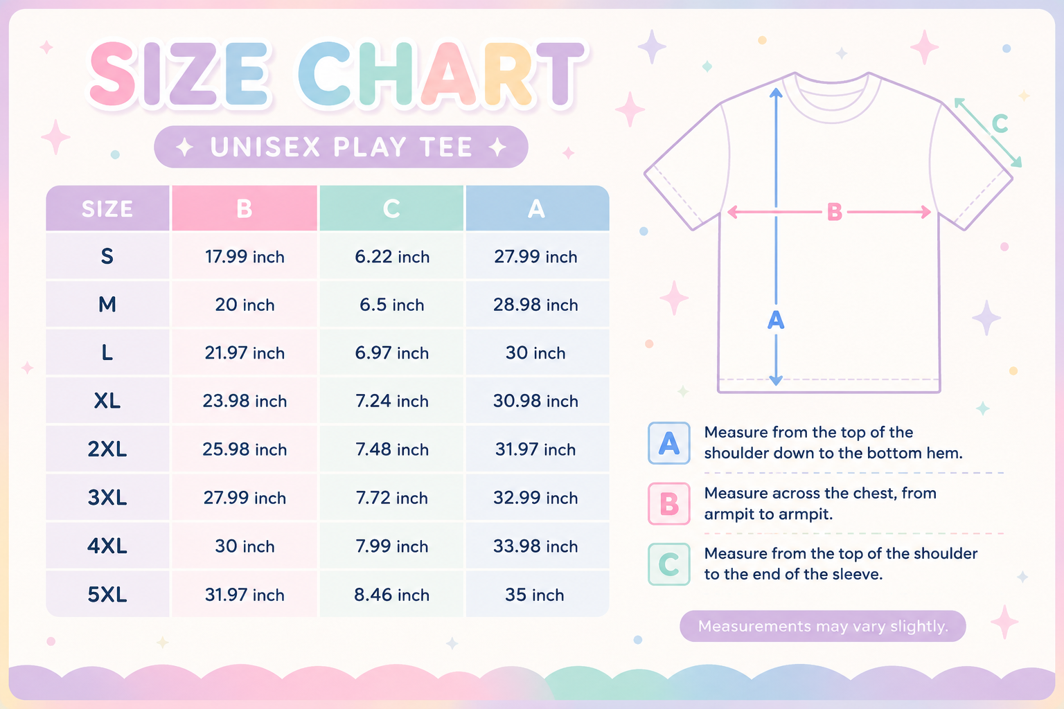 Mermaid BunBun Unisex Play Tee (Colors)