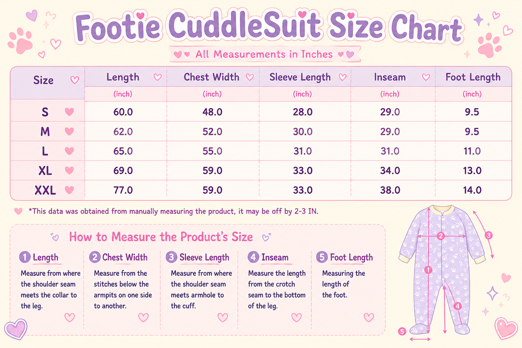 Classic Ruby Footie CuddleSuit