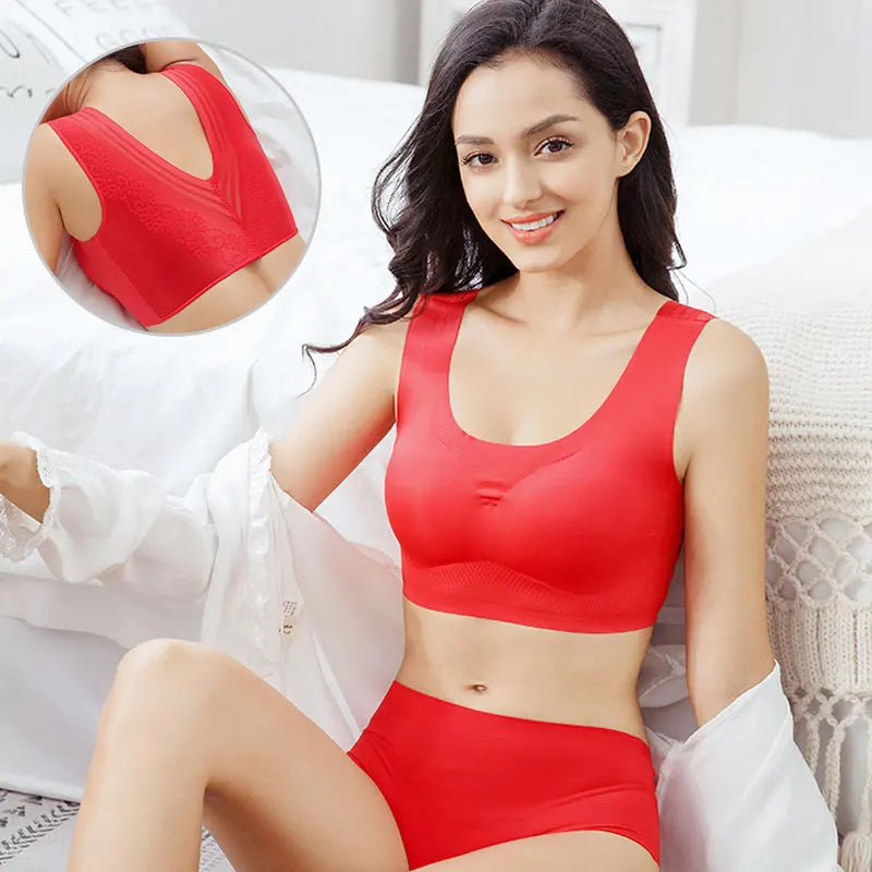 Women's Underwear Women Sexy Bra Large Big Size 5XL 7XL 95D 52D Intimate Sexy Woman Hot Bra Soft Comfortable Sleep Active Bras