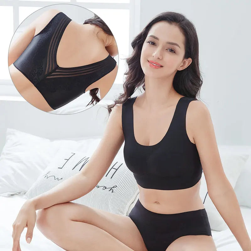 Women's Underwear Women Sexy Bra Large Big Size 5XL 7XL 95D 52D Intimate Sexy Woman Hot Bra Soft Comfortable Sleep Active Bras