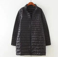 SEDUTMO Winter Down Jackets Women Long Ultra Light Duck Down Coat Slim Puffer Jacket  Autumn Parkas ED619