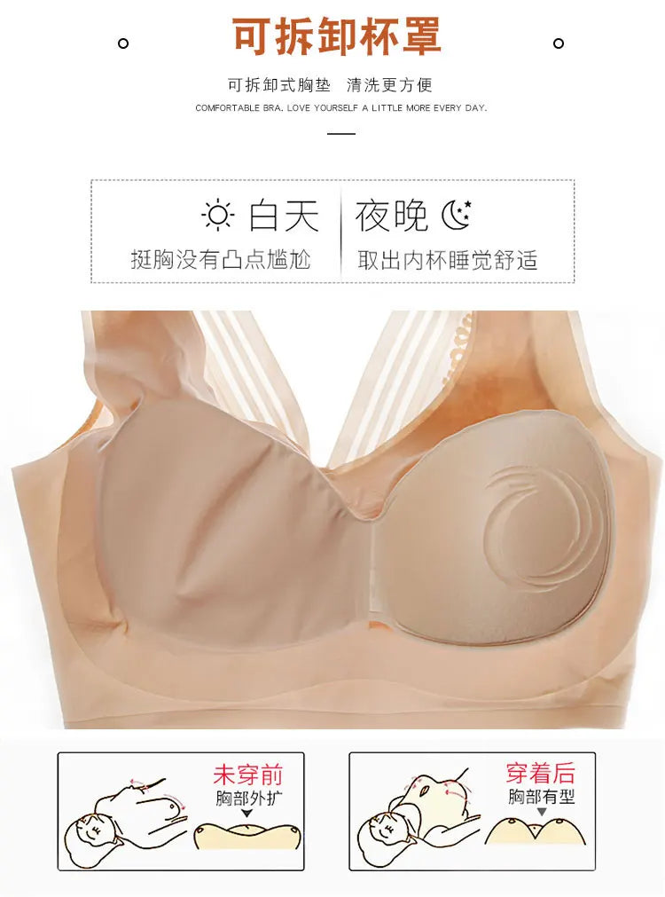 Women's Underwear Women Sexy Bra Large Big Size 5XL 7XL 95D 52D Intimate Sexy Woman Hot Bra Soft Comfortable Sleep Active Bras