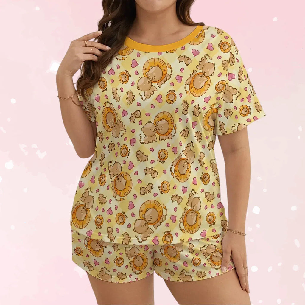 Roary Cuddles Jammies Shorts Set