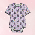 Purrfectly Playful Short Sleeve CuddleSuit