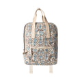 Myra Pine Meadow Cotton & Leather Crossbody Bag in Natural & Blue Floral