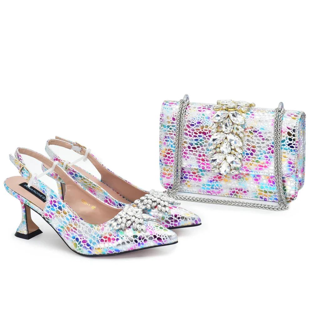 Italian Shoes And Bag Sets EDSHVB1-1